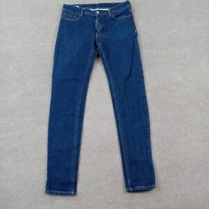 Acne Studios Bla Konst Jean Men 30x32 (30x29 Actual) Blue Skinny Stretch Comfort
